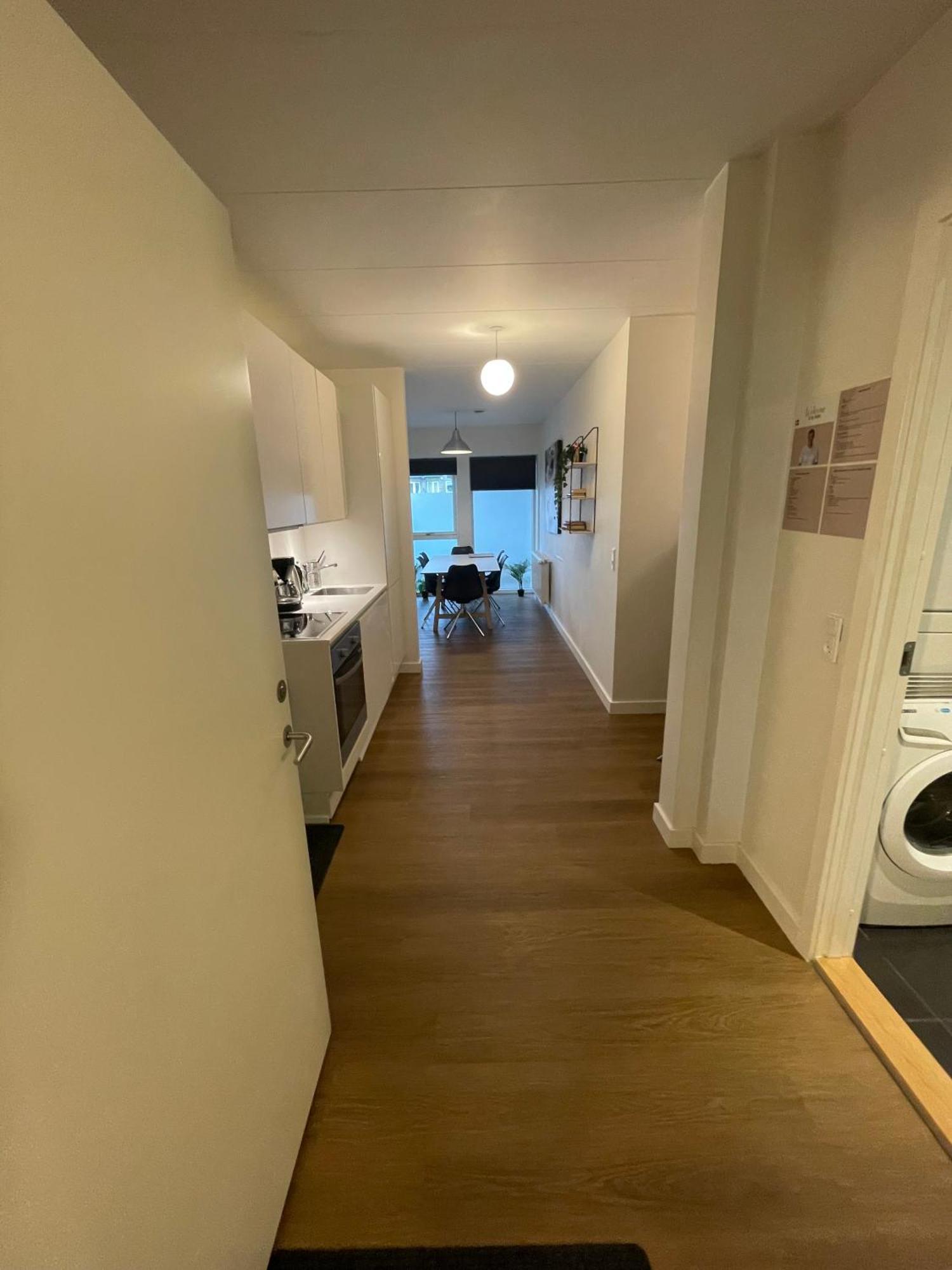 Modern Central Apt With Rooftop, Privat Balcony, & Free Parking,Next To Aarhus Attractions Екстер'єр фото