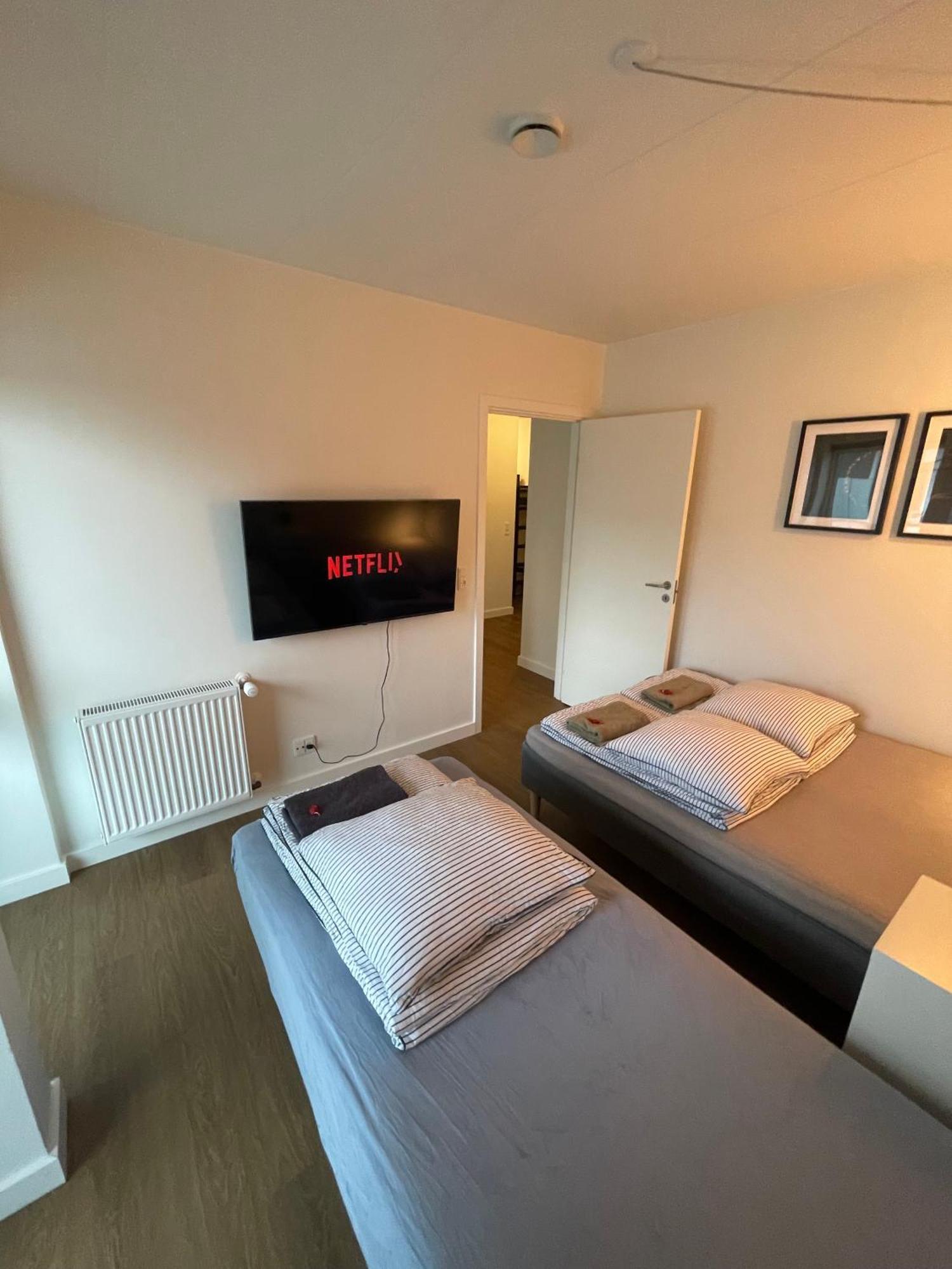 Modern Central Apt With Rooftop, Privat Balcony, & Free Parking,Next To Aarhus Attractions Екстер'єр фото